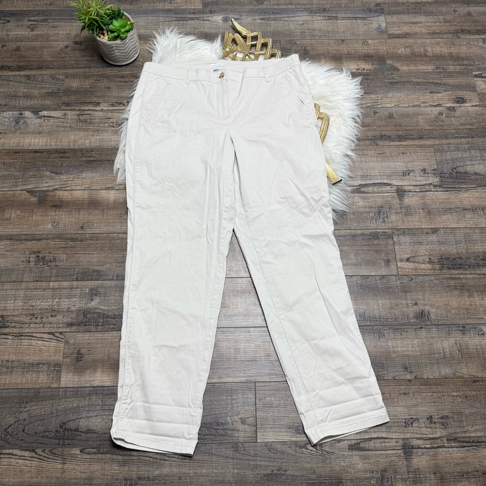 J. Jill Chino Sea‎ Salt Pants